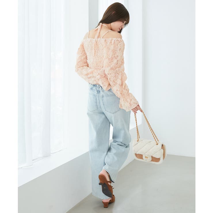 2wayフラワーレースブラウス | MAJESTIC LEGON  | 詳細画像11 