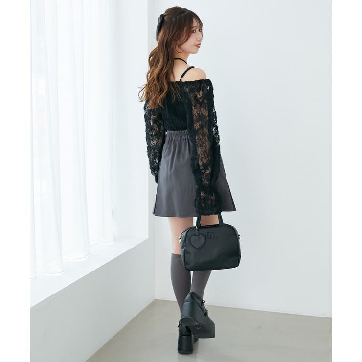 2wayフラワーレースブラウス | MAJESTIC LEGON  | 詳細画像18 