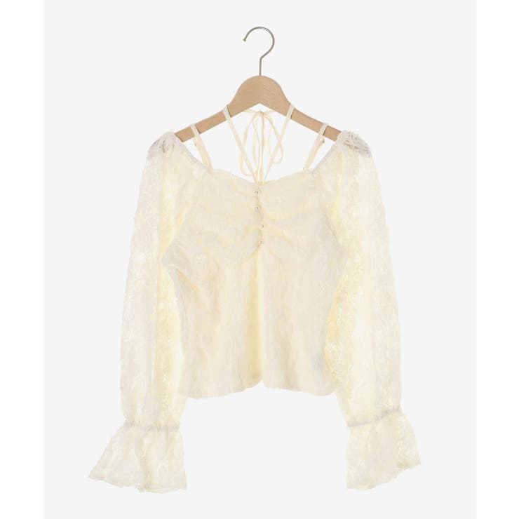 2wayフラワーレースブラウス | MAJESTIC LEGON  | 詳細画像23 