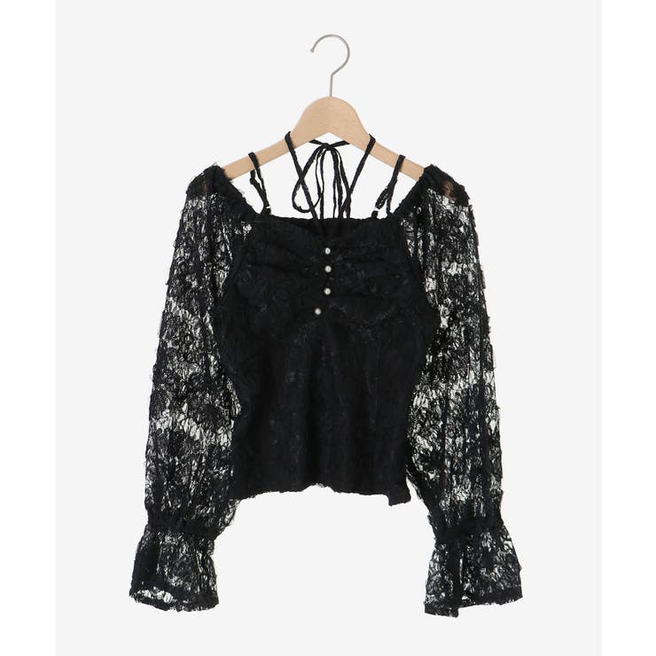 2wayフラワーレースブラウス | MAJESTIC LEGON  | 詳細画像25 