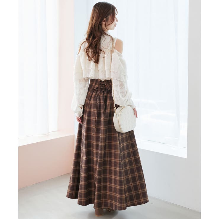 バイカラーボウタイフリルブラウス | MAJESTIC LEGON  | 詳細画像20 