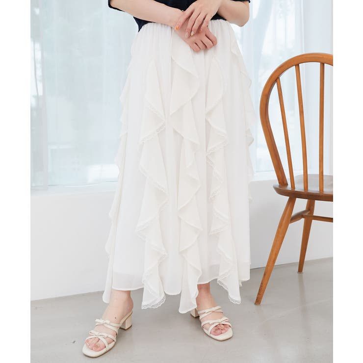 エアリードロップラッフルスカート | MAJESTIC LEGON  | 詳細画像15 