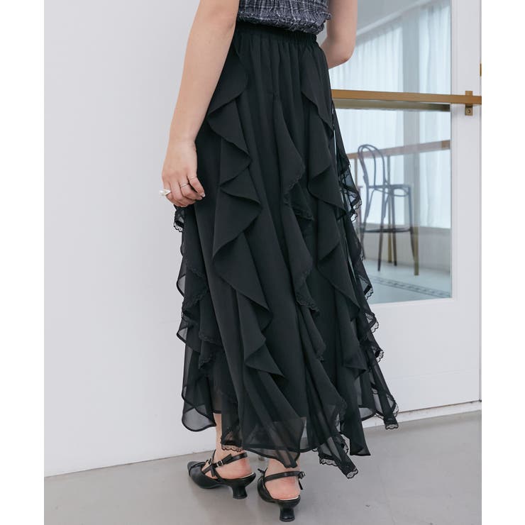 エアリードロップラッフルスカート | MAJESTIC LEGON  | 詳細画像24 