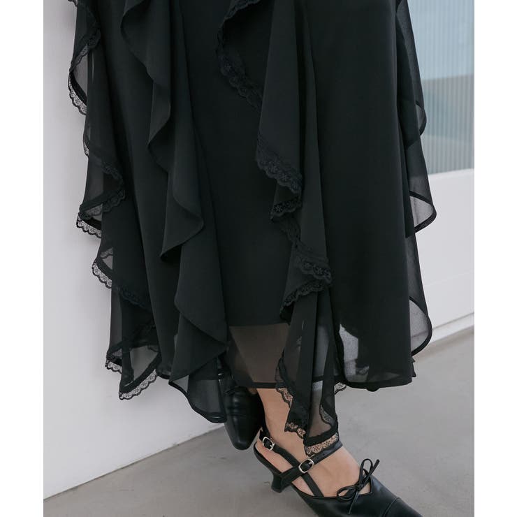 エアリードロップラッフルスカート | MAJESTIC LEGON  | 詳細画像25 