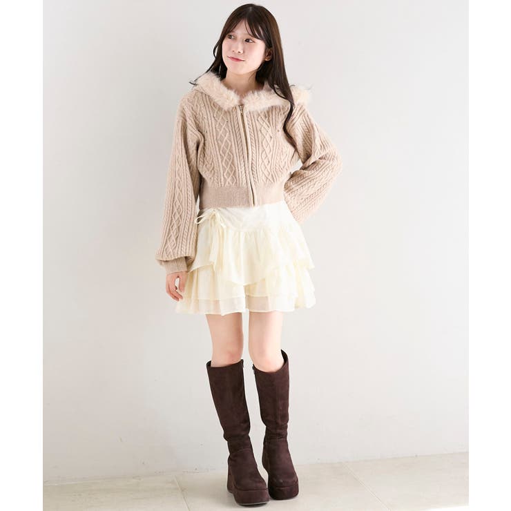 アイボリー | アシメドロストスカパン | MAJESTIC LEGON 