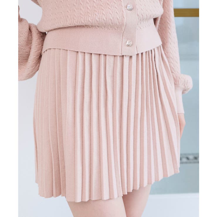 ニットプリーツミニスカート | MAJESTIC LEGON  | 詳細画像15 