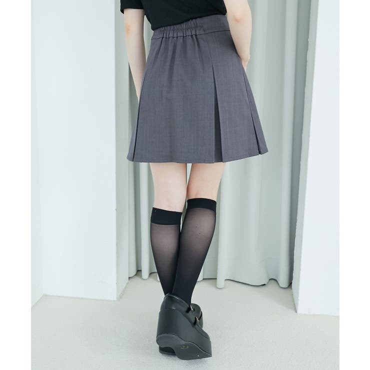 ゴールドボタンプリーツミニスカパン | MAJESTIC LEGON  | 詳細画像20 