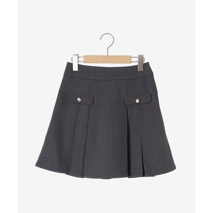 ゴールドボタンプリーツミニスカパン | MAJESTIC LEGON  | 詳細画像23 