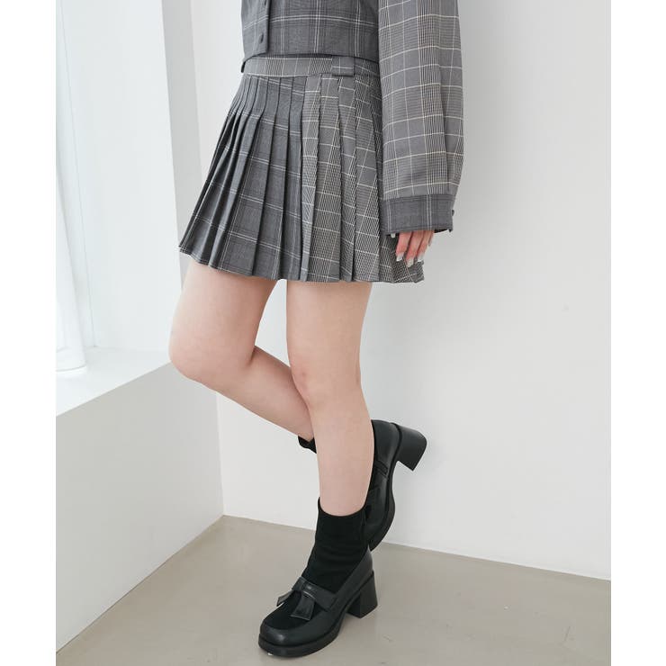 ∞スイッチングパターンプリーツスカパン | MAJESTIC LEGON  | 詳細画像13 