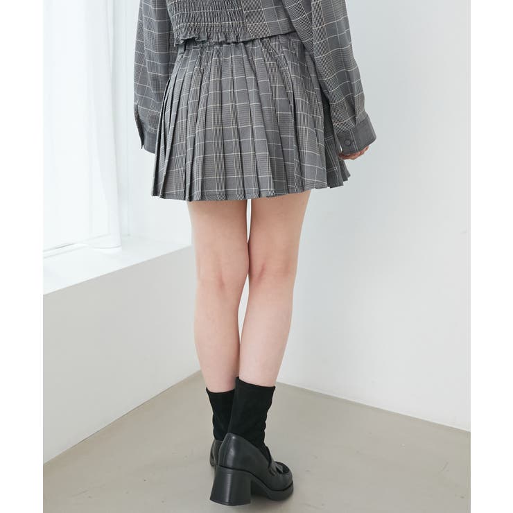 ∞スイッチングパターンプリーツスカパン | MAJESTIC LEGON  | 詳細画像14 