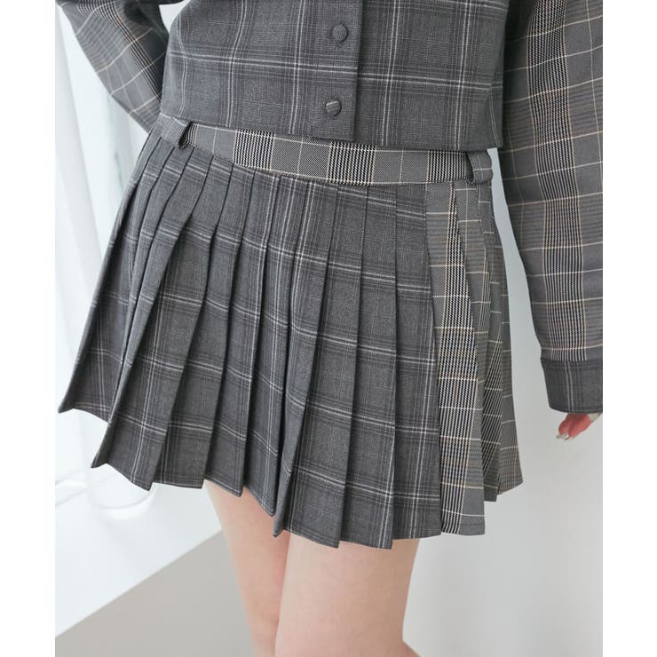 ∞スイッチングパターンプリーツスカパン | MAJESTIC LEGON  | 詳細画像15 