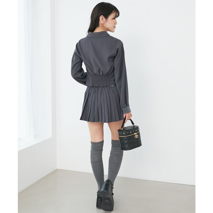 ∞スイッチングパターンプリーツスカパン | MAJESTIC LEGON  | 詳細画像18 