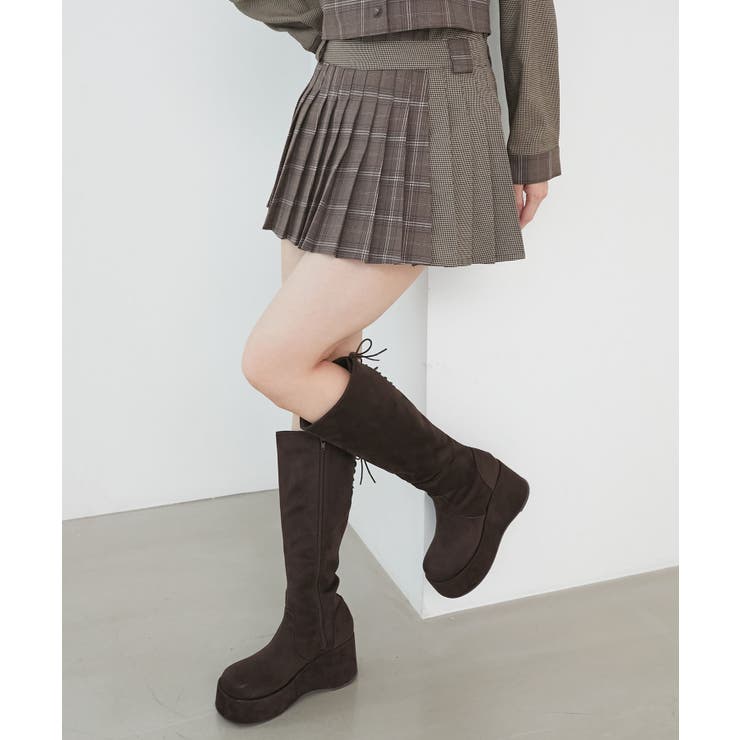 ∞スイッチングパターンプリーツスカパン | MAJESTIC LEGON  | 詳細画像6 