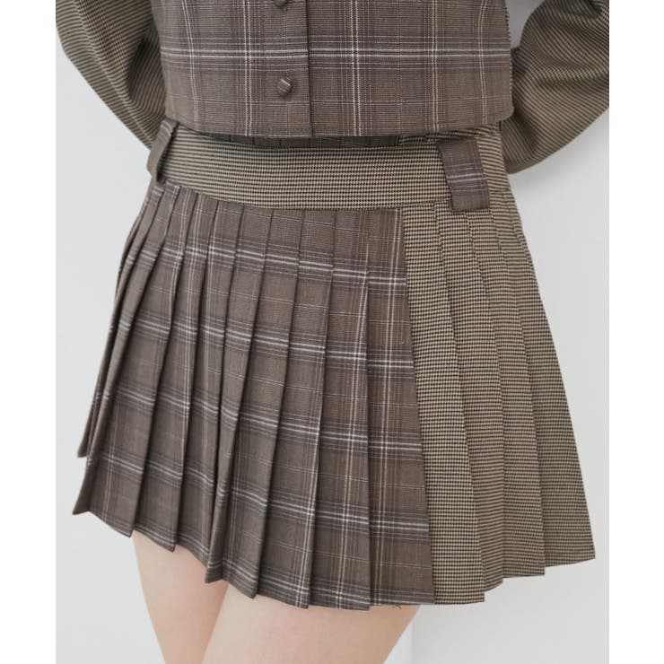 ∞スイッチングパターンプリーツスカパン | MAJESTIC LEGON  | 詳細画像8 