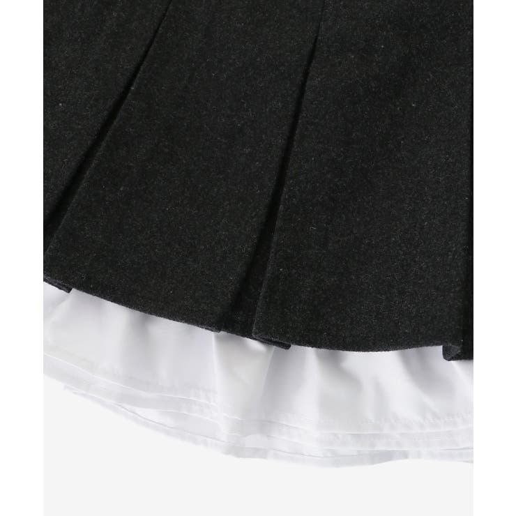 配色フリルプリーツスカート | MAJESTIC LEGON  | 詳細画像29 