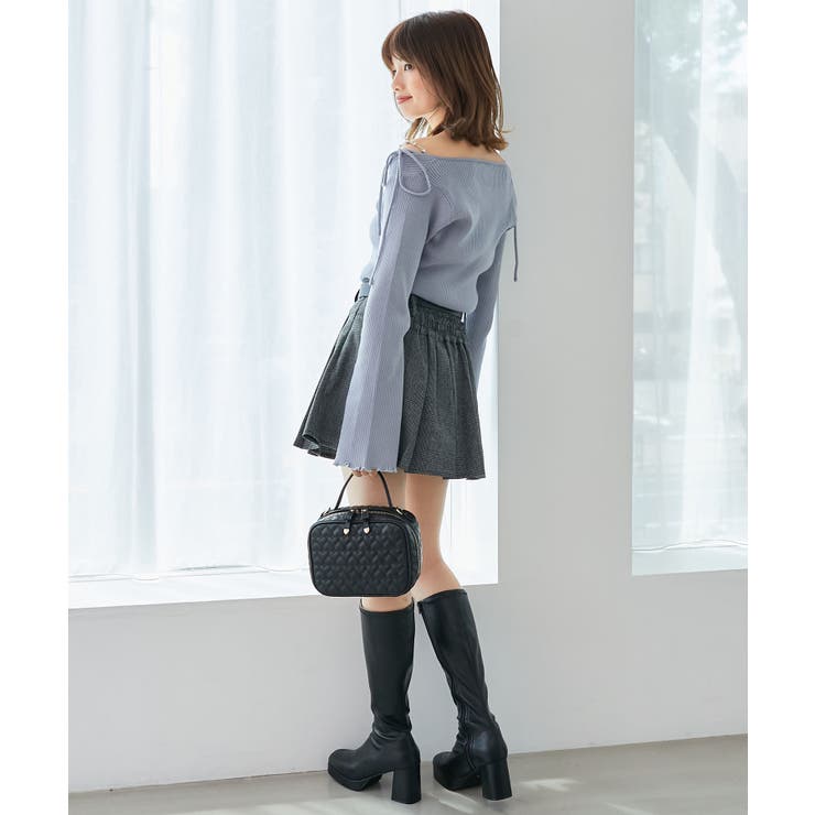 ベルトセットプリーツミニスカパン | MAJESTIC LEGON  | 詳細画像11 