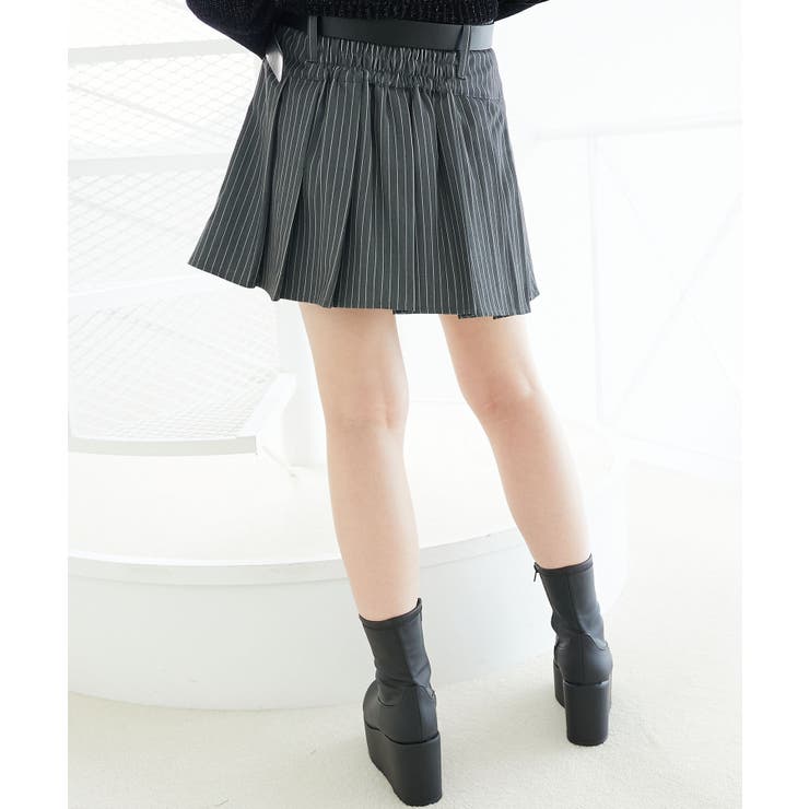 ベルトセットプリーツミニスカパン | MAJESTIC LEGON  | 詳細画像21 