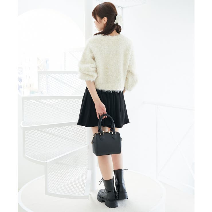 ベルトセットプリーツミニスカパン | MAJESTIC LEGON  | 詳細画像25 