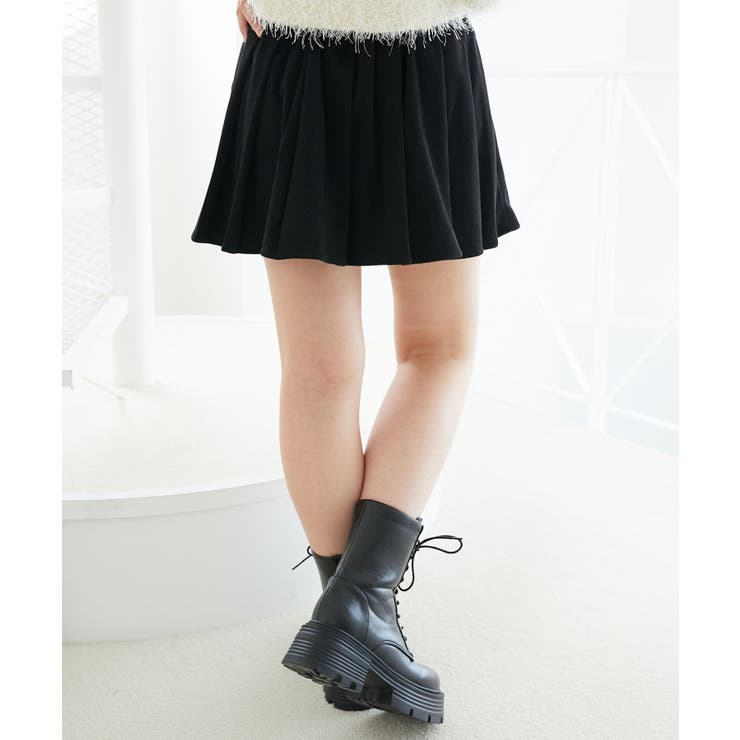 ベルトセットプリーツミニスカパン | MAJESTIC LEGON  | 詳細画像28 