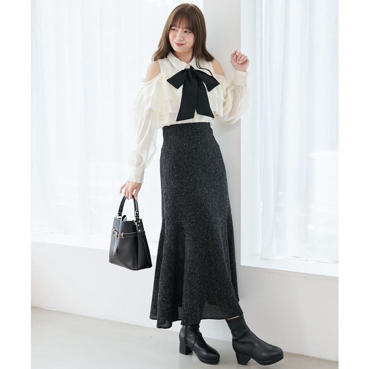 マーメイドロングスカート | MAJESTIC LEGON  | 詳細画像35 