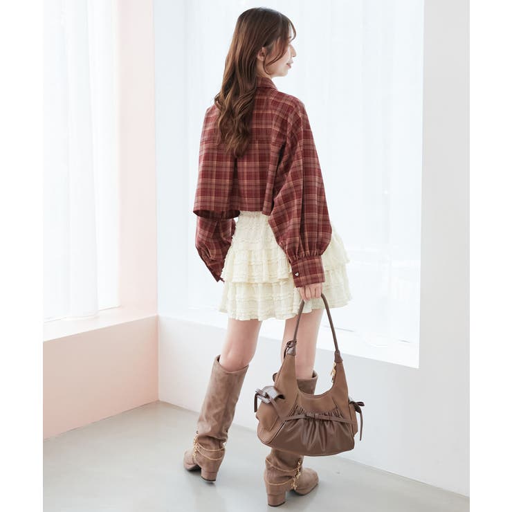 カットレースフリルミニスカパン | MAJESTIC LEGON  | 詳細画像12 