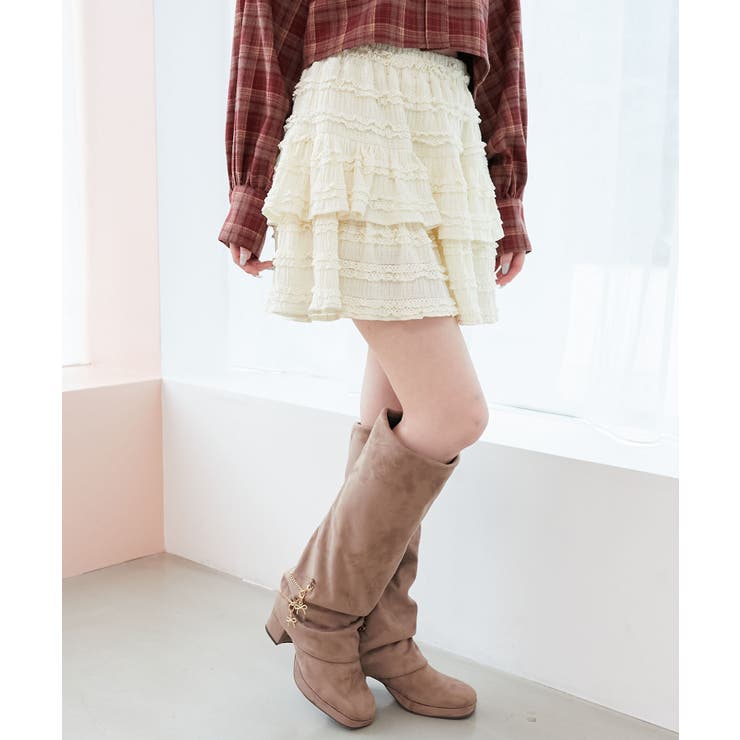 カットレースフリルミニスカパン | MAJESTIC LEGON  | 詳細画像14 