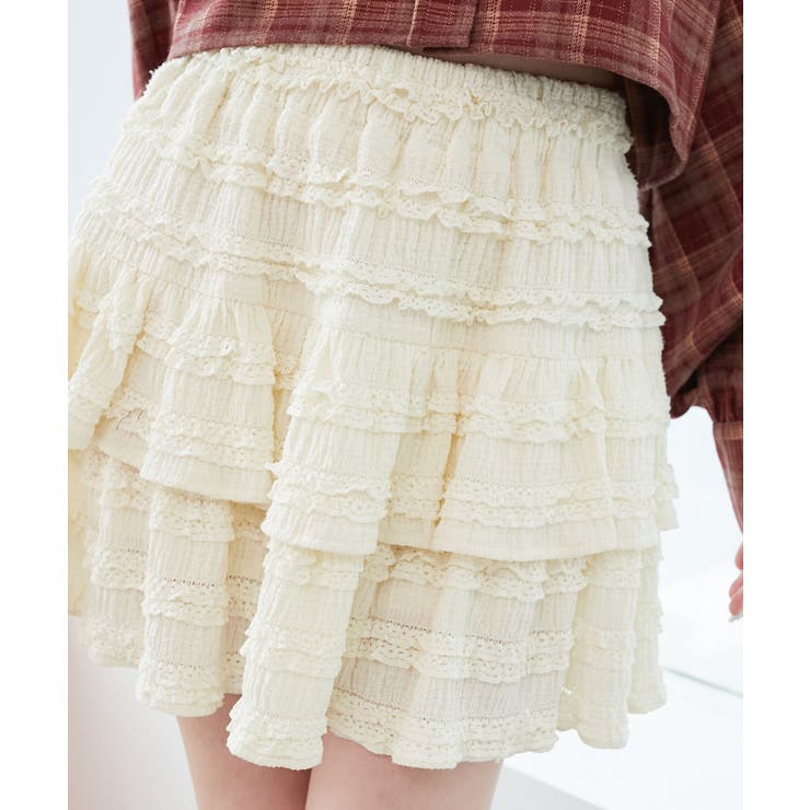 カットレースフリルミニスカパン | MAJESTIC LEGON  | 詳細画像16 