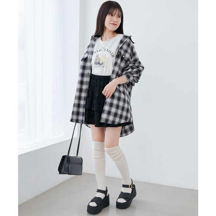 カットレースフリルミニスカパン | MAJESTIC LEGON  | 詳細画像19 