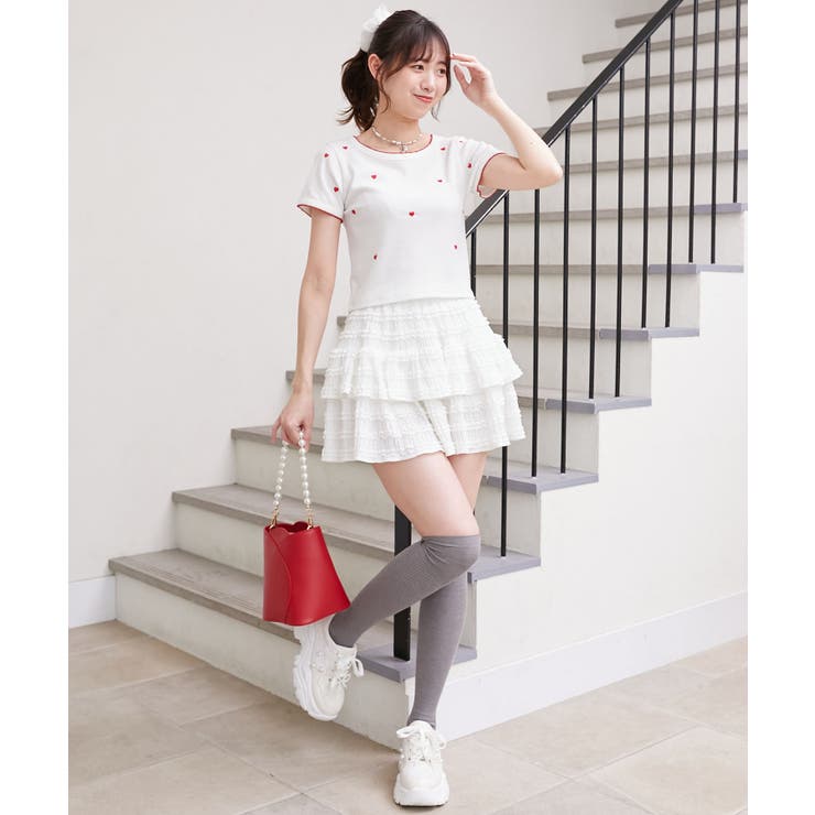 カットレースフリルミニスカパン | MAJESTIC LEGON  | 詳細画像3 