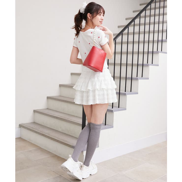 カットレースフリルミニスカパン | MAJESTIC LEGON  | 詳細画像4 