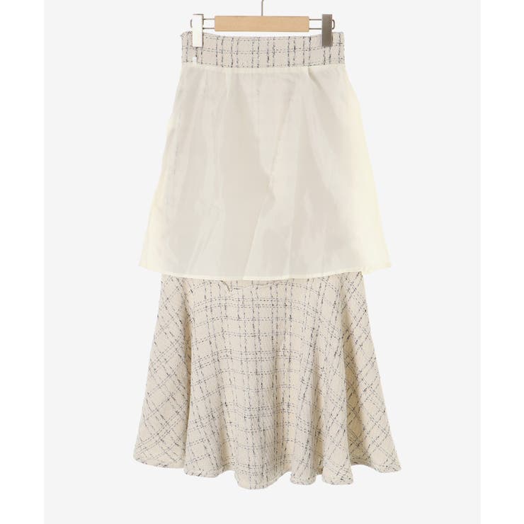 ツイードマーメイドロングスカート | MAJESTIC LEGON  | 詳細画像30 