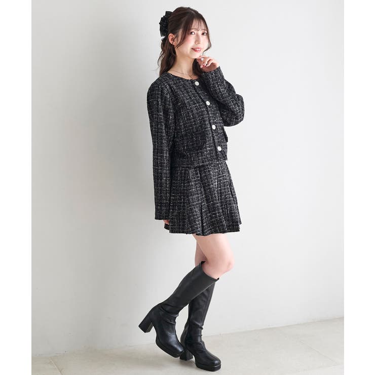 ベルト付きプリーツミニスカパン | MAJESTIC LEGON  | 詳細画像16 