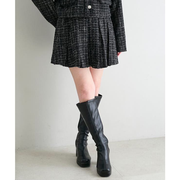 ベルト付きプリーツミニスカパン | MAJESTIC LEGON  | 詳細画像18 