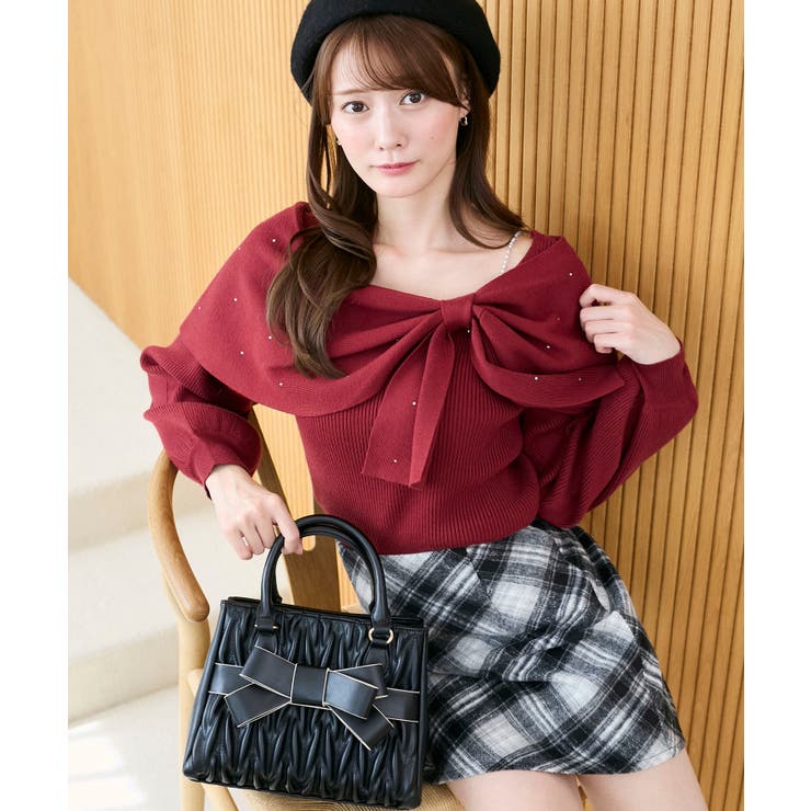 アソートチェックミニスカパン | MAJESTIC LEGON  | 詳細画像1 