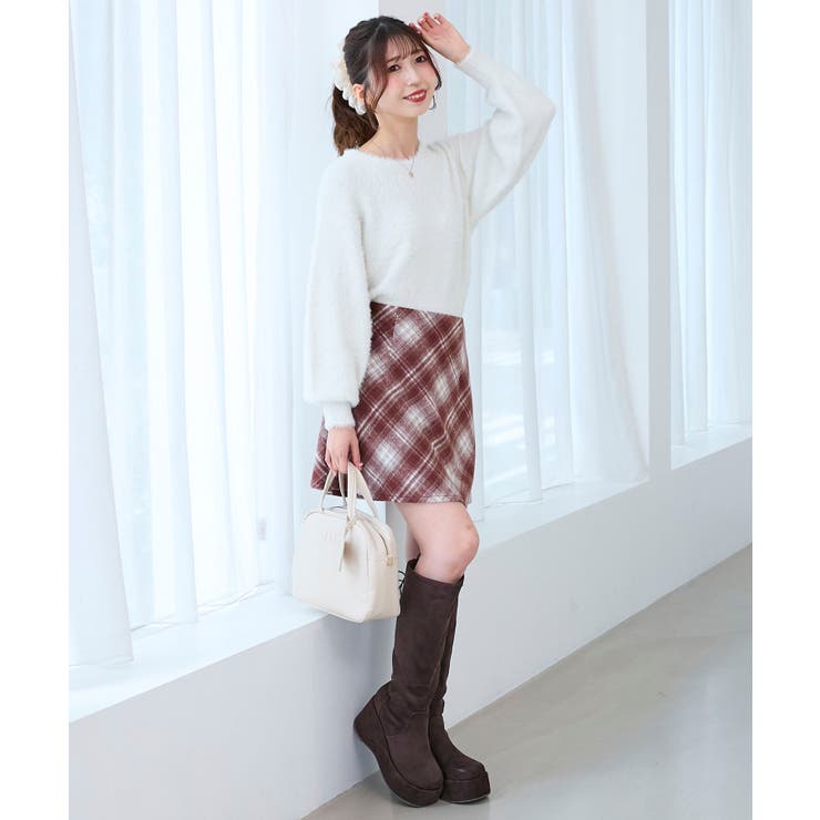 アソートチェックミニスカパン | MAJESTIC LEGON  | 詳細画像18 