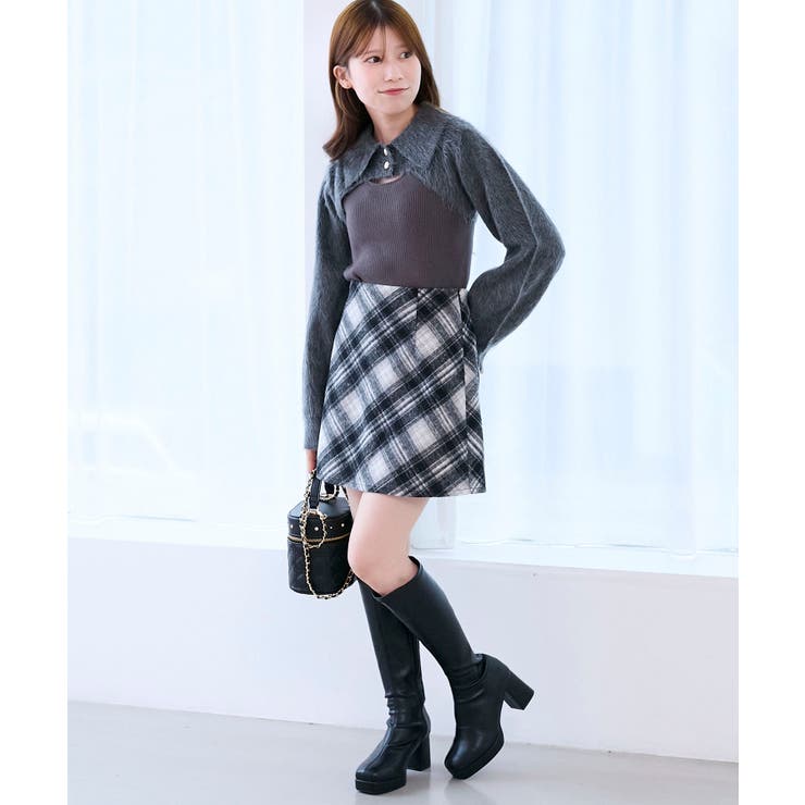 アソートチェックミニスカパン | MAJESTIC LEGON  | 詳細画像26 