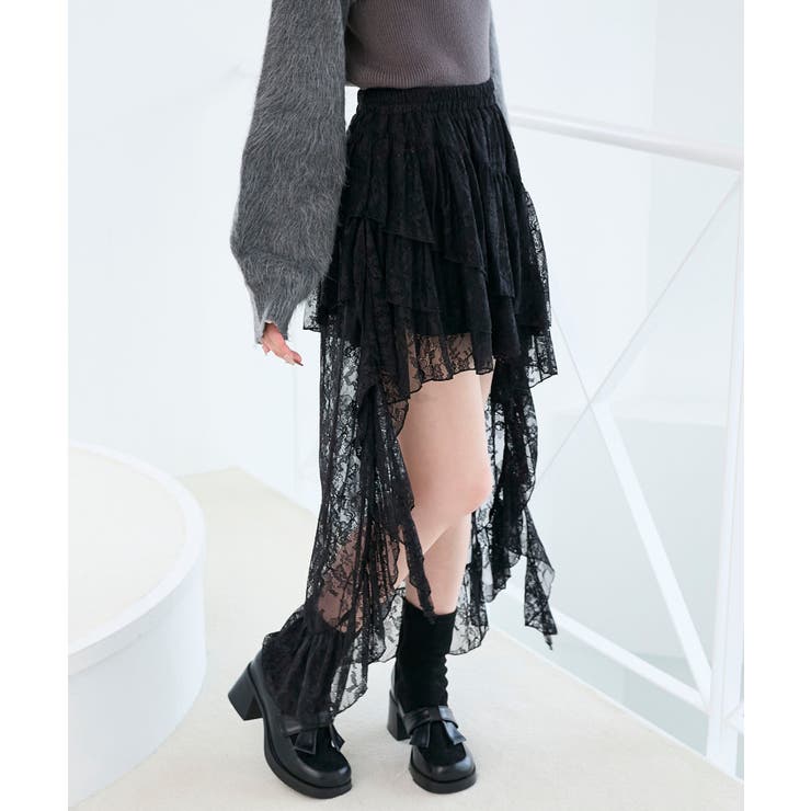 アシメレースミニスカパン | MAJESTIC LEGON  | 詳細画像12 