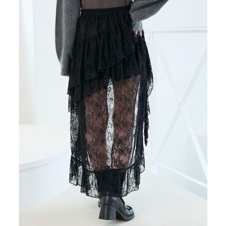 アシメレースミニスカパン | MAJESTIC LEGON  | 詳細画像13 