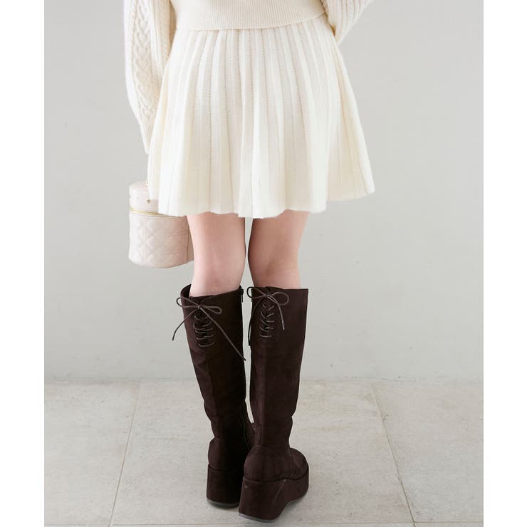 キラキラボタンプリーツニットスカート | MAJESTIC LEGON  | 詳細画像15 