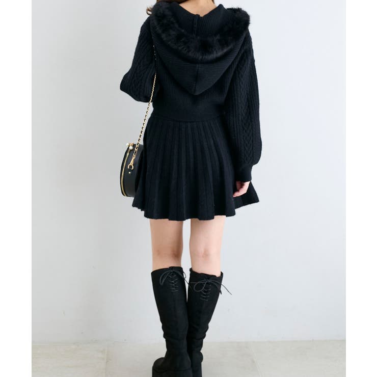 キラキラボタンプリーツニットスカート | MAJESTIC LEGON  | 詳細画像31 