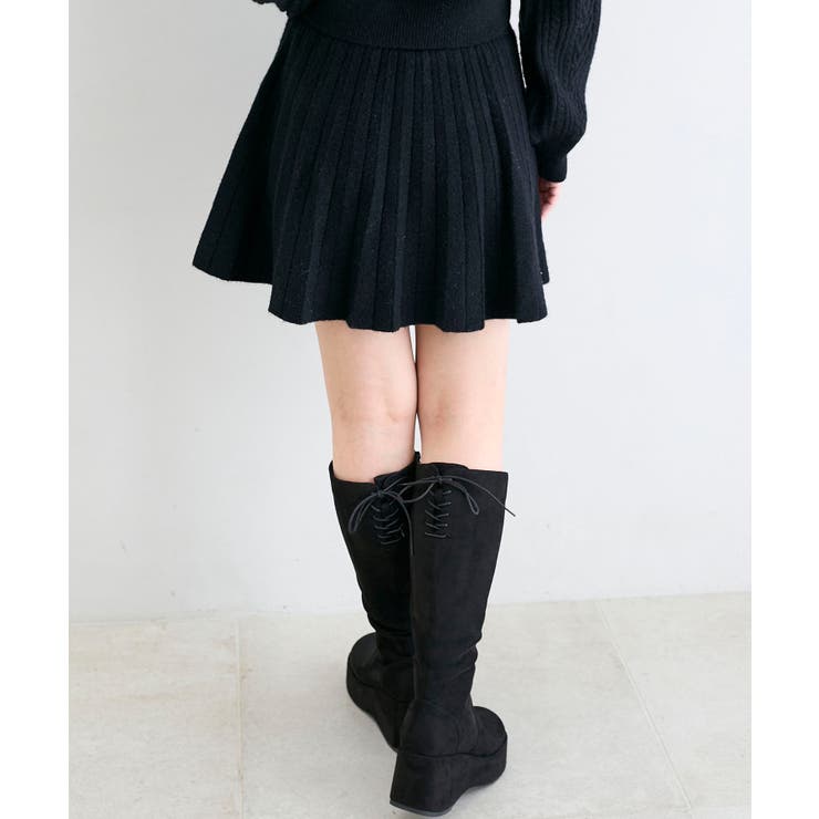 キラキラボタンプリーツニットスカート | MAJESTIC LEGON  | 詳細画像34 