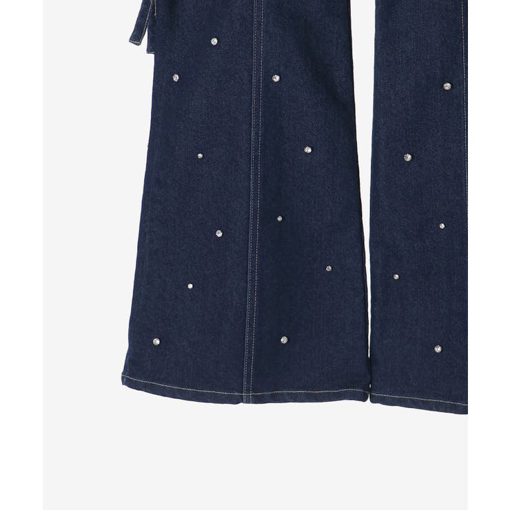 スリットビジューフレアデニムパンツ | MAJESTIC LEGON  | 詳細画像30 