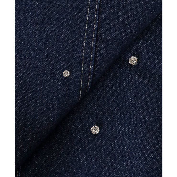 スリットビジューフレアデニムパンツ | MAJESTIC LEGON  | 詳細画像35 