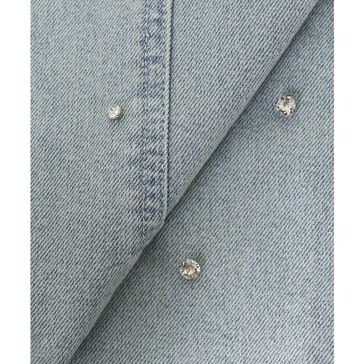 スリットビジューフレアデニムパンツ | MAJESTIC LEGON  | 詳細画像36 