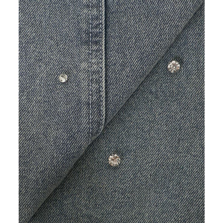 スリットビジューフレアデニムパンツ | MAJESTIC LEGON  | 詳細画像37 