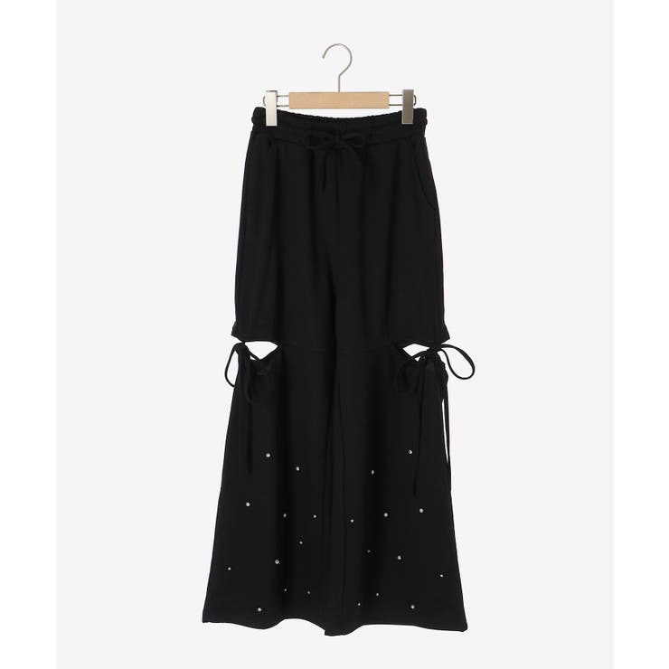 スリット入りキラキラスウェットパンツ | MAJESTIC LEGON  | 詳細画像26 