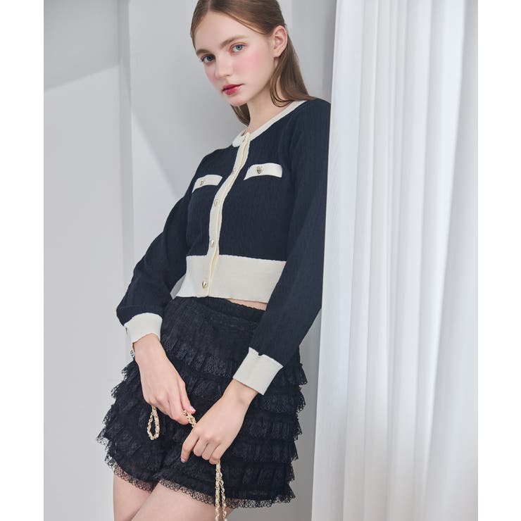 レースティアードショートパンツ | MAJESTIC LEGON  | 詳細画像19 