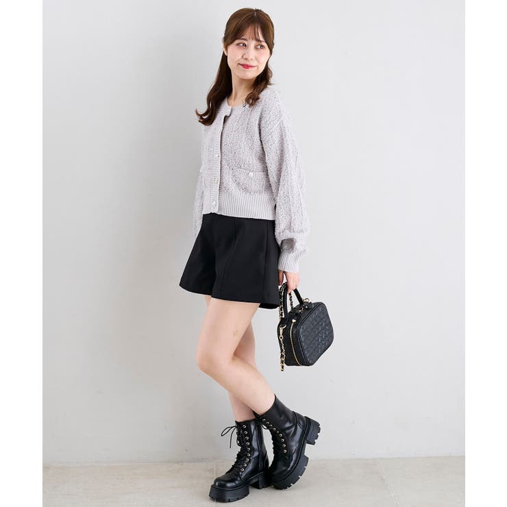 ベルト付きショートパンツ | MAJESTIC LEGON  | 詳細画像10 