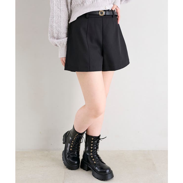 ベルト付きショートパンツ | MAJESTIC LEGON  | 詳細画像13 