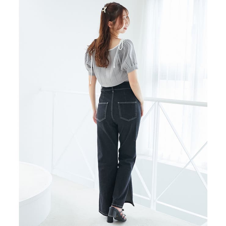 バリエーションスリットデニム | MAJESTIC LEGON  | 詳細画像21 